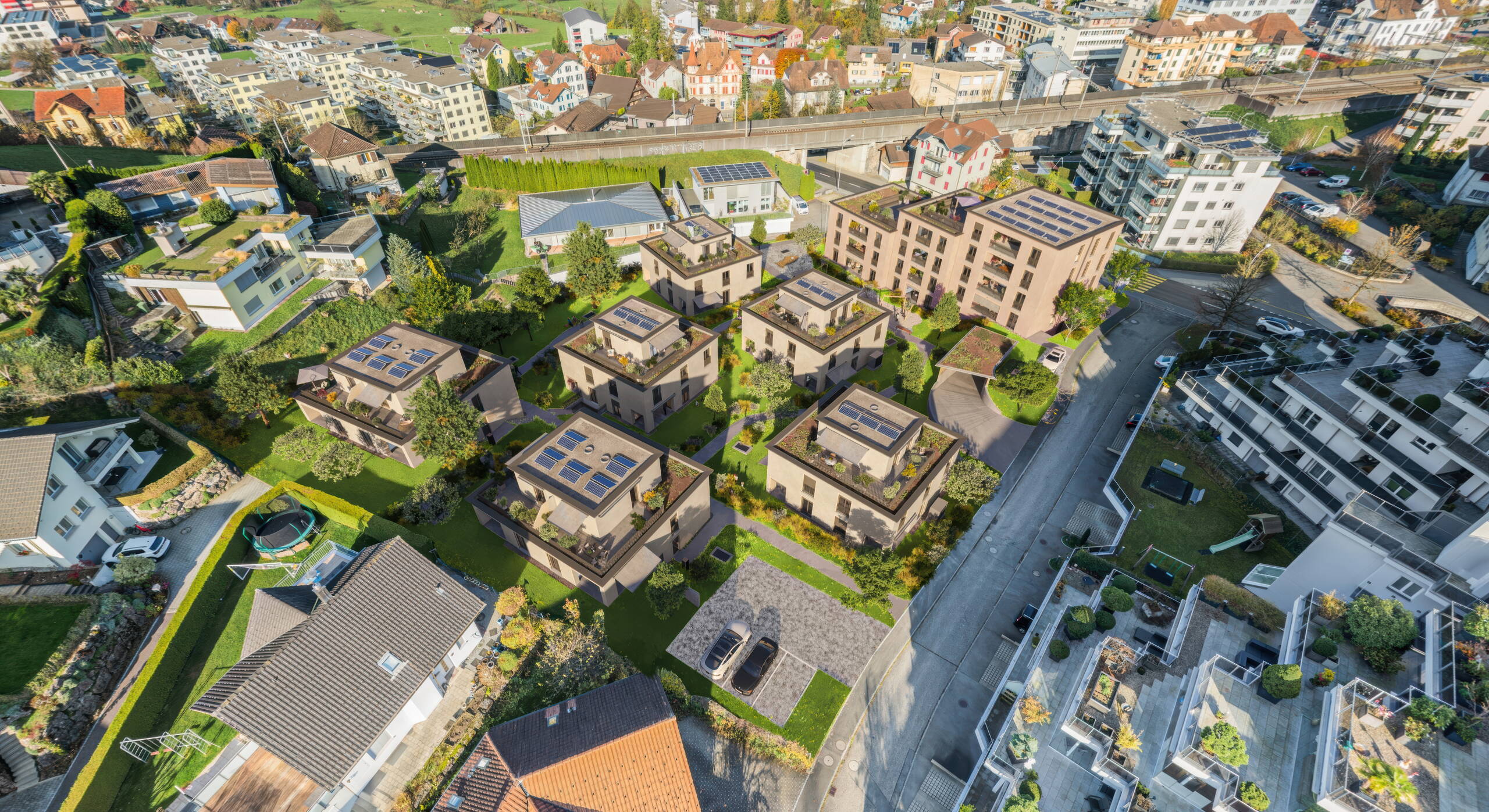 Uebersicht Goldau Livin in Arth